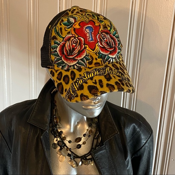 Rarest Vintage!Christian Audigier Vintage Trucker Hat✨ Pristine. New Nev… - Picture 13 of 15